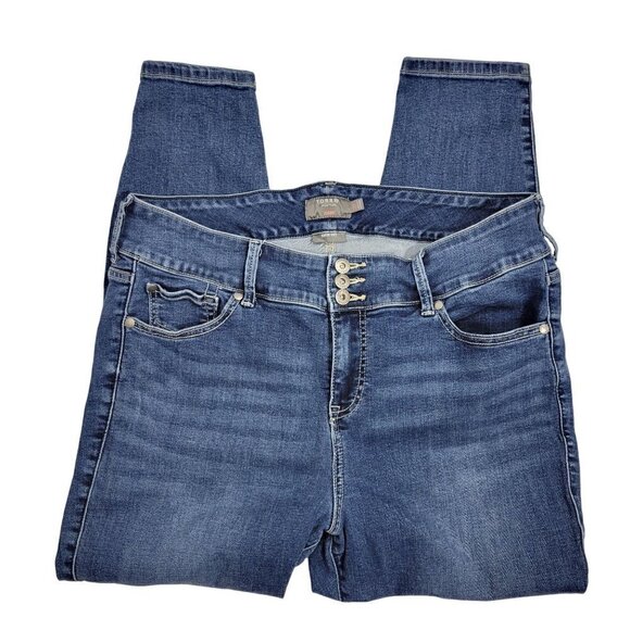 Torrid Women's Super Soft Dark Wash High Rise Jegging Size 18s (Short) - Picture 1 of 13